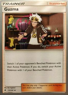 Guzma (115/147) (Garbanette - Magnus Pedersen) [World Championships 2018] | Card Citadel