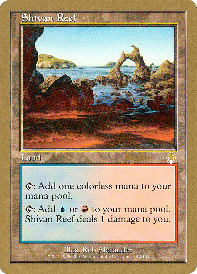 Shivan Reef (Sim Han How) [World Championship Decks 2002] | Card Citadel