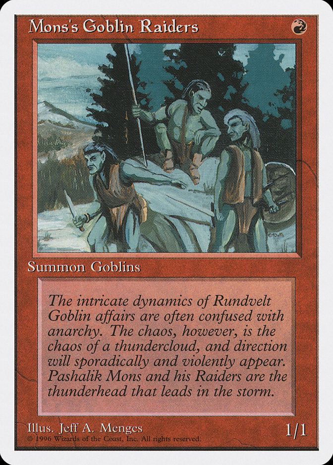 Mons's Goblin Raiders [Introductory Two-Player Set] | Card Citadel