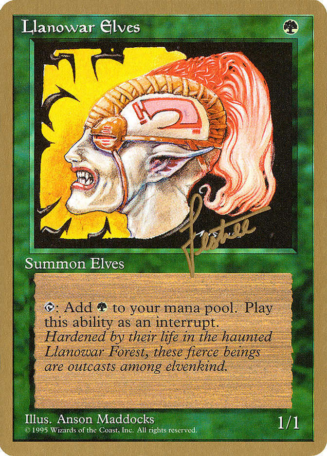 Llanowar Elves (Bertrand Lestree) [Pro Tour Collector Set] | Card Citadel