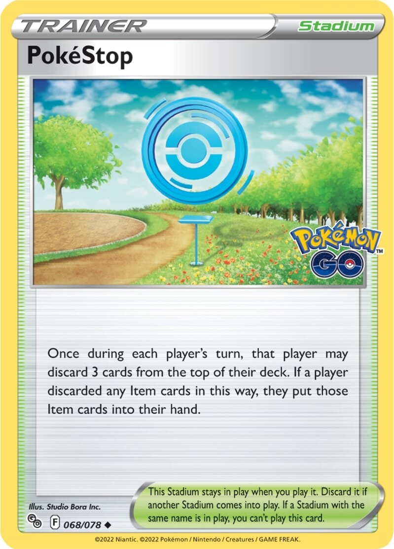 PokeStop (068/078) [Pokémon GO] | Card Citadel