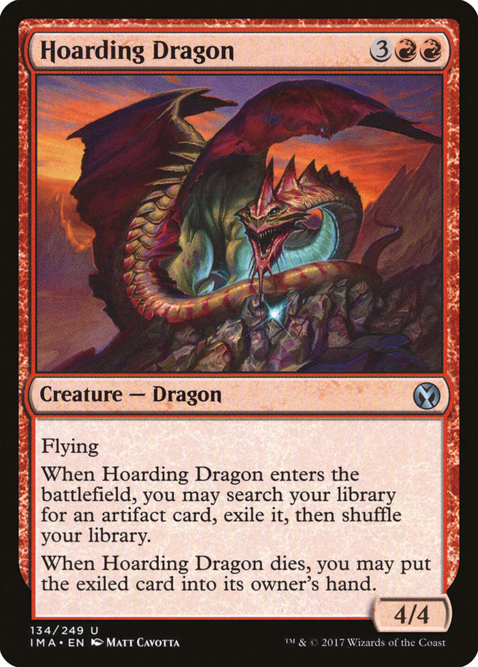 Hoarding Dragon [Iconic Masters] | Card Citadel