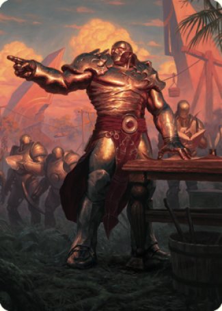 Karn, Living Legacy Art Card 1 [Dominaria United Art Series] | Card Citadel