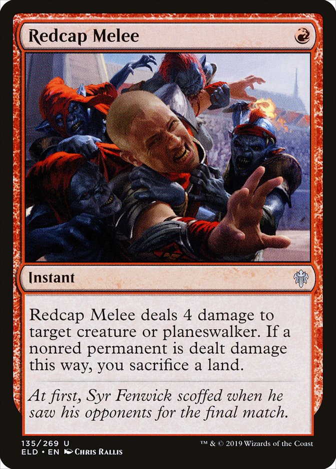 Redcap Melee [Throne of Eldraine] | Card Citadel