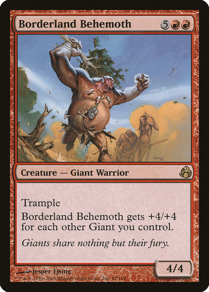 Borderland Behemoth [Morningtide] | Card Citadel