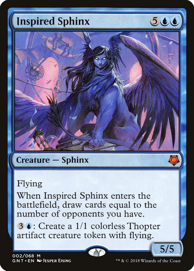Inspired Sphinx [Game Night] | Card Citadel