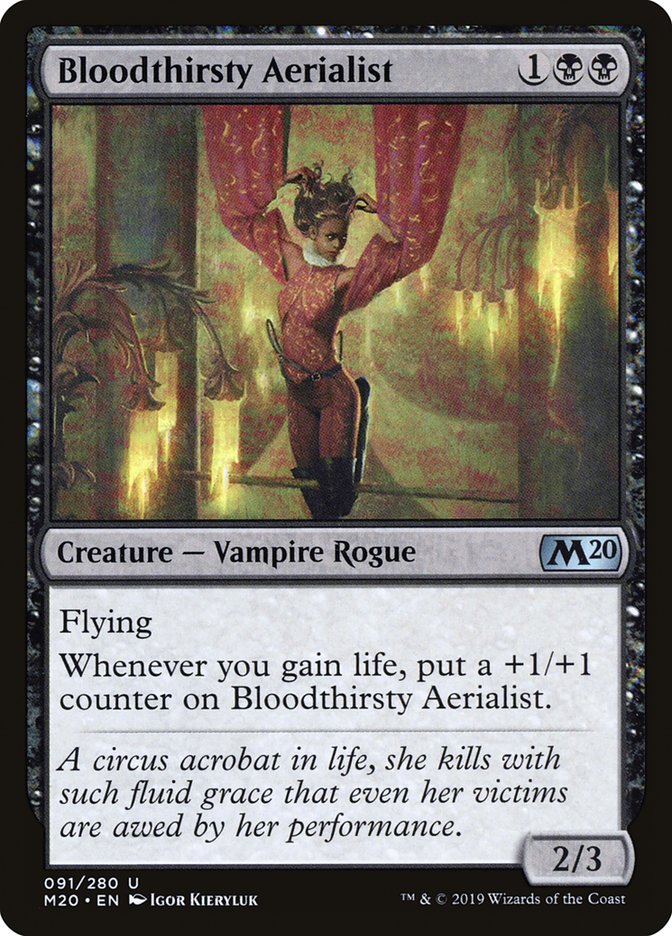 Bloodthirsty Aerialist [Core Set 2020] | Card Citadel