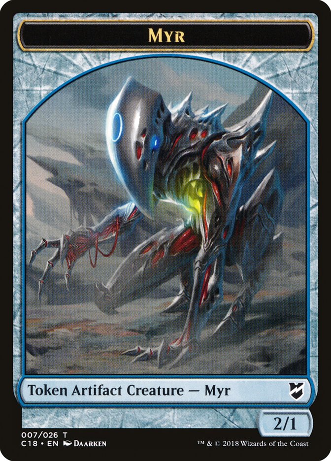 Myr (007/026) [Commander 2018 Tokens] | Card Citadel