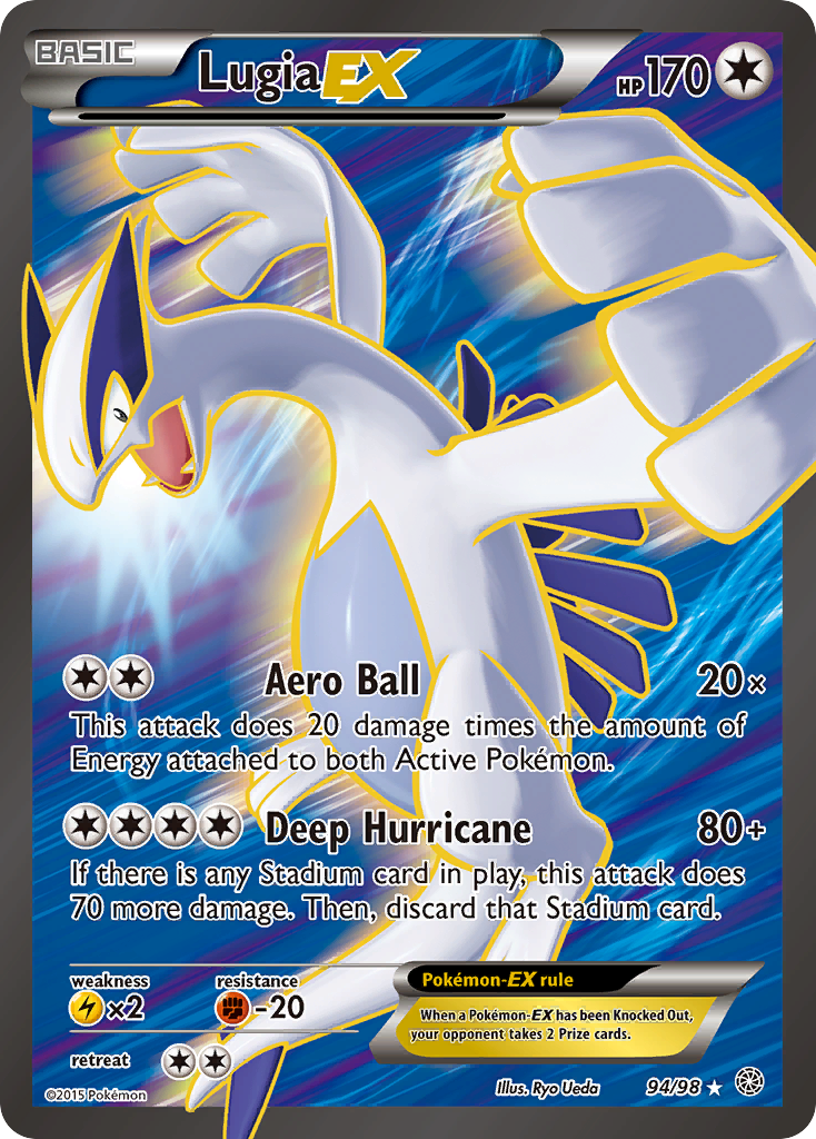 Lugia EX (94/98) [XY: Ancient Origins] | Card Citadel