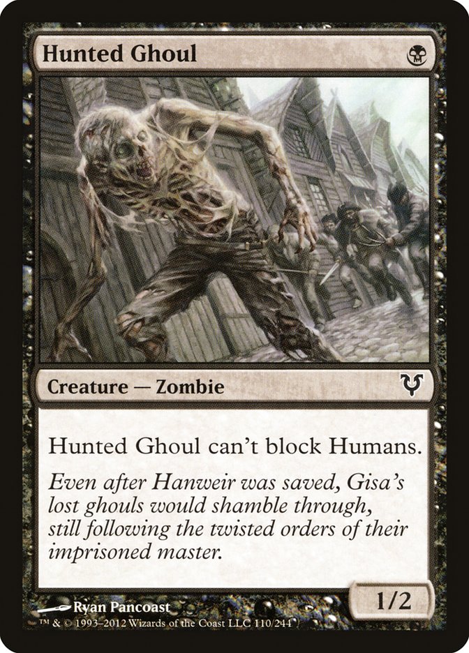 Hunted Ghoul [Avacyn Restored] | Card Citadel