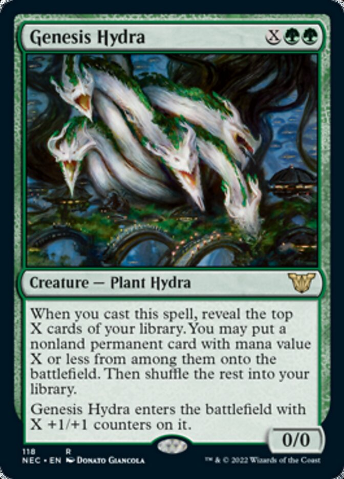 Genesis Hydra [Kamigawa: Neon Dynasty Commander] | Card Citadel