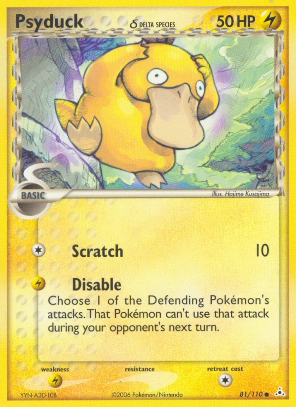 Psyduck (81/110) (Delta Species) [EX: Holon Phantoms] | Card Citadel