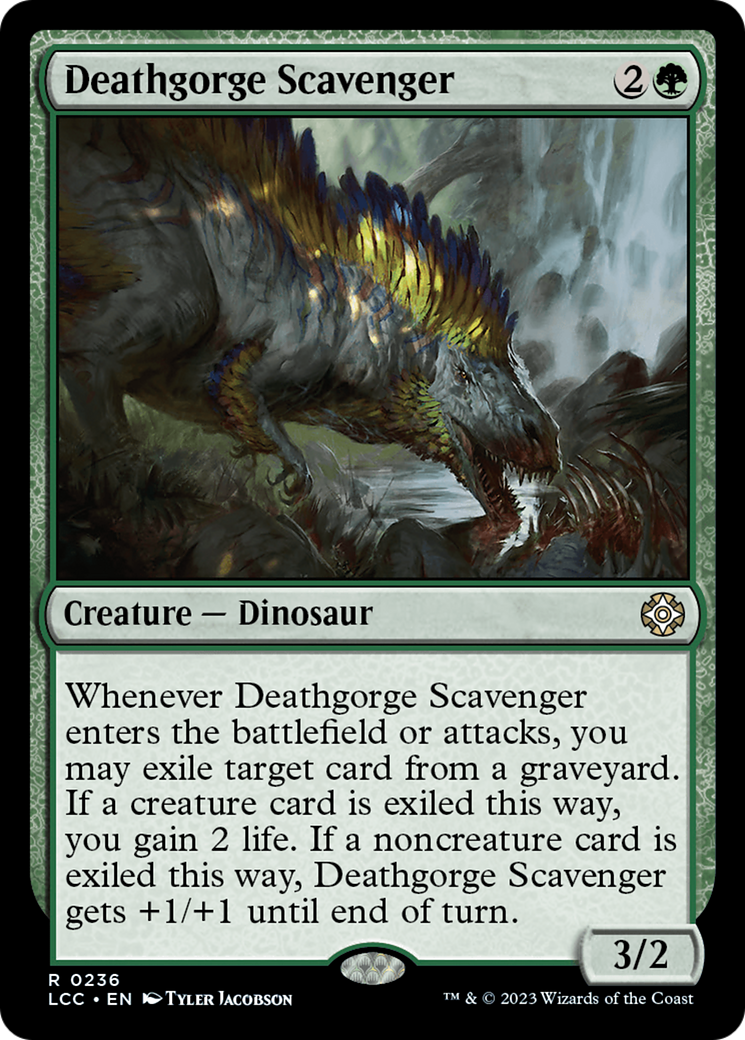 Deathgorge Scavenger [The Lost Caverns of Ixalan Commander] | Card Citadel