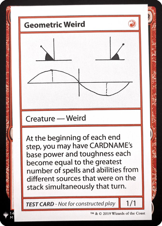 Geometric Weird [Mystery Booster Playtest Cards] | Card Citadel