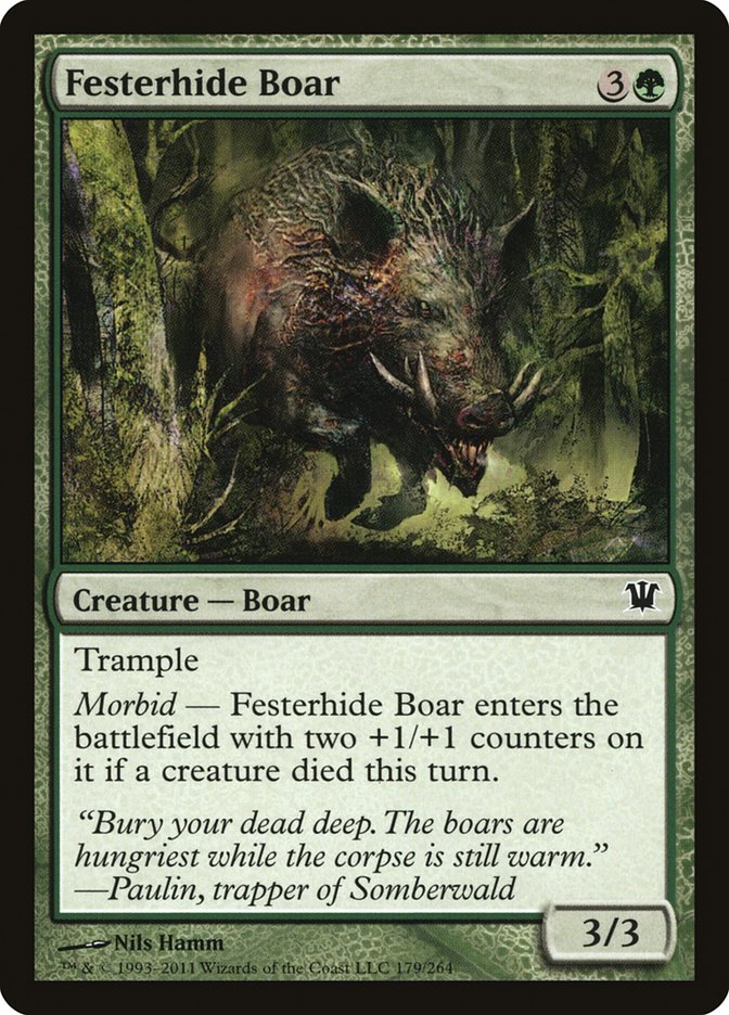 Festerhide Boar [Innistrad] | Card Citadel