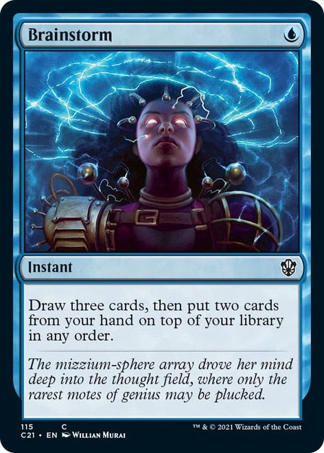 Brainstorm [Commander 2021] | Card Citadel