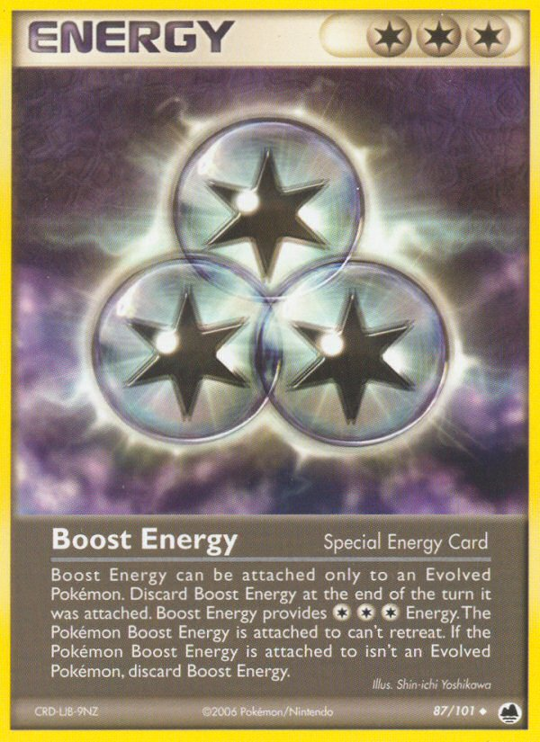 Boost Energy (87/101) [EX: Dragon Frontiers] | Card Citadel