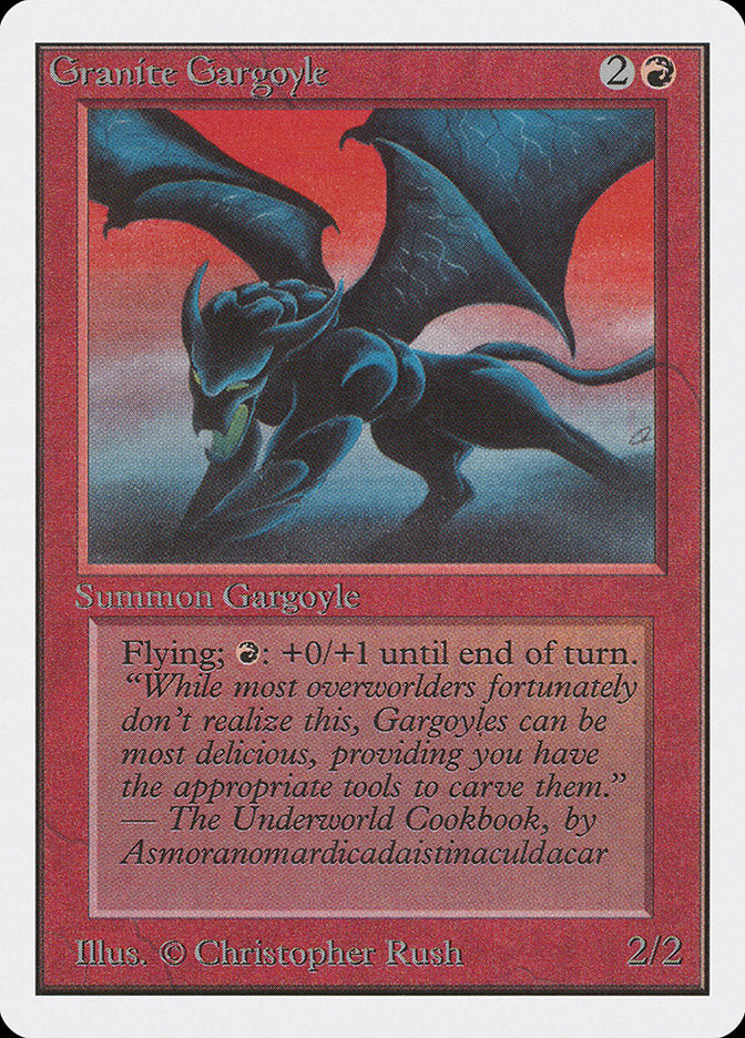 Granite Gargoyle [Unlimited Edition] | Card Citadel