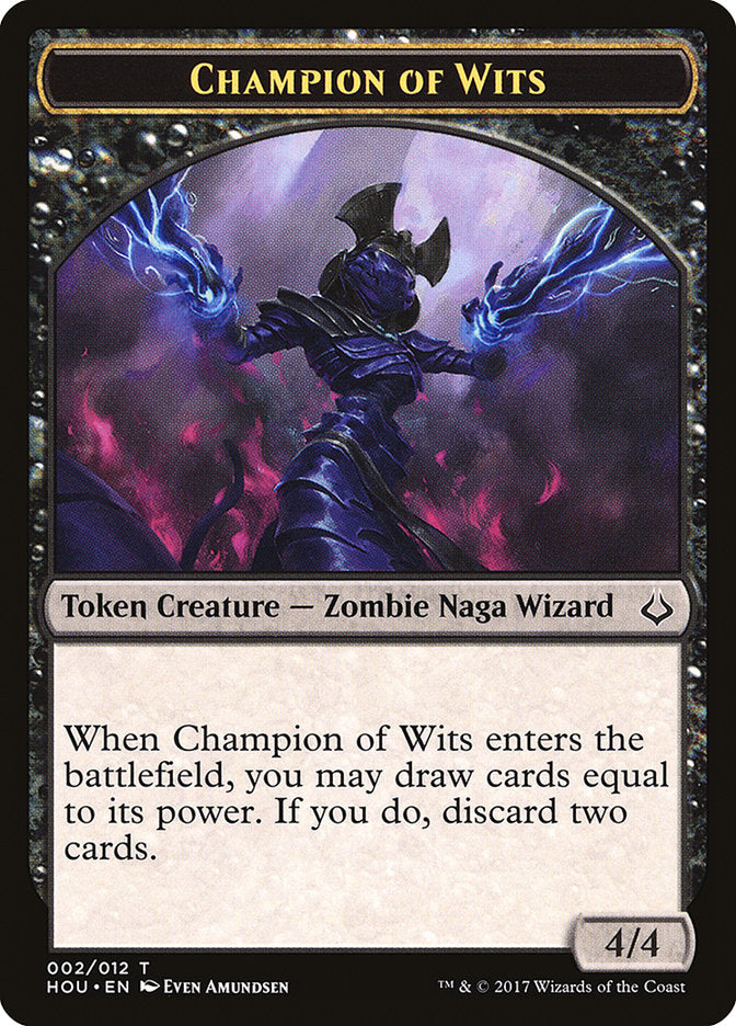 Champion of Wits Token [Hour of Devastation Tokens] | Card Citadel