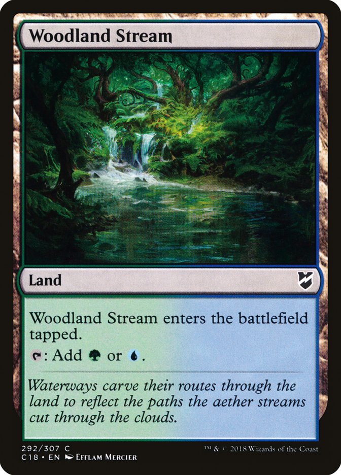 Woodland Stream [Commander 2018] | Card Citadel