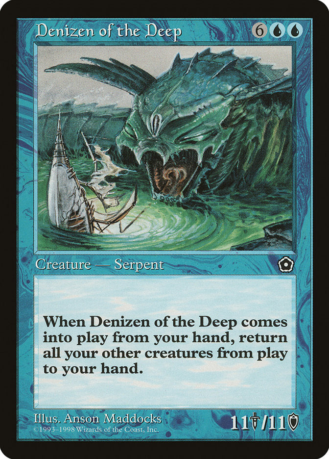 Denizen of the Deep [Portal Second Age] | Card Citadel