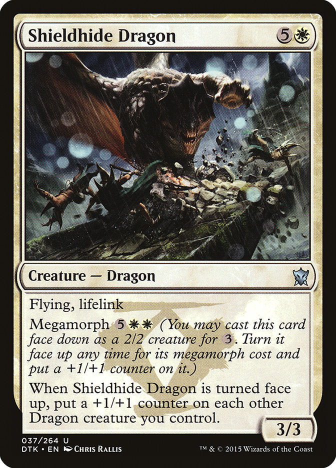 Shieldhide Dragon [Dragons of Tarkir] | Card Citadel