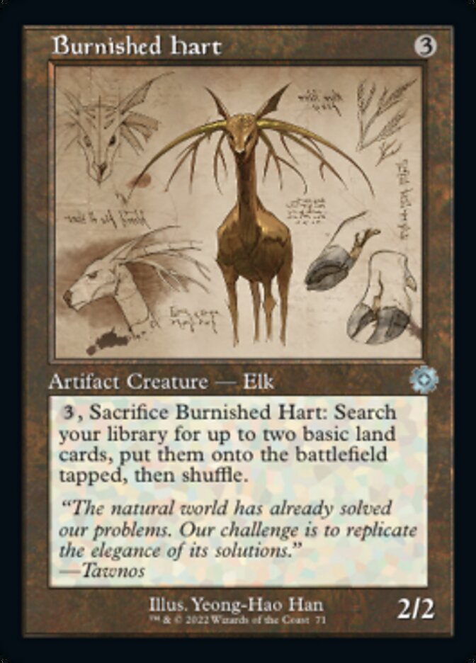 Burnished Hart (Retro Schematic) [The Brothers' War Retro Artifacts] | Card Citadel