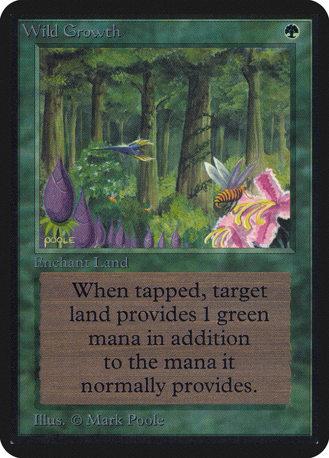 Wild Growth [Limited Edition Alpha] | Card Citadel