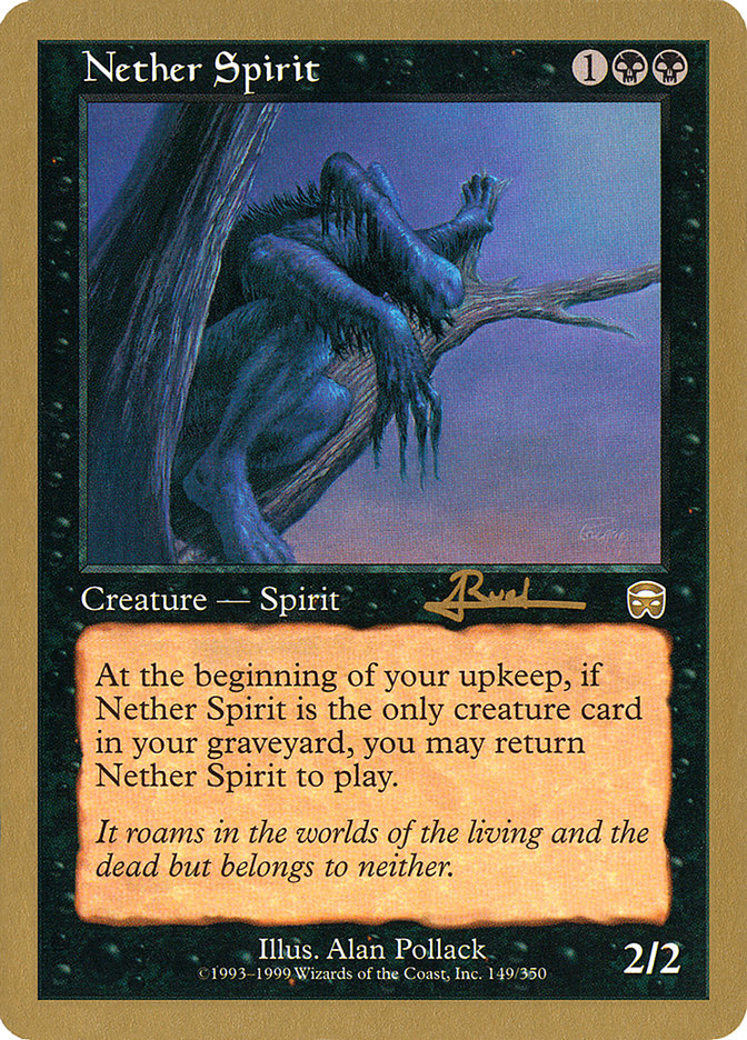 Nether Spirit (Antoine Ruel) [World Championship Decks 2001] | Card Citadel