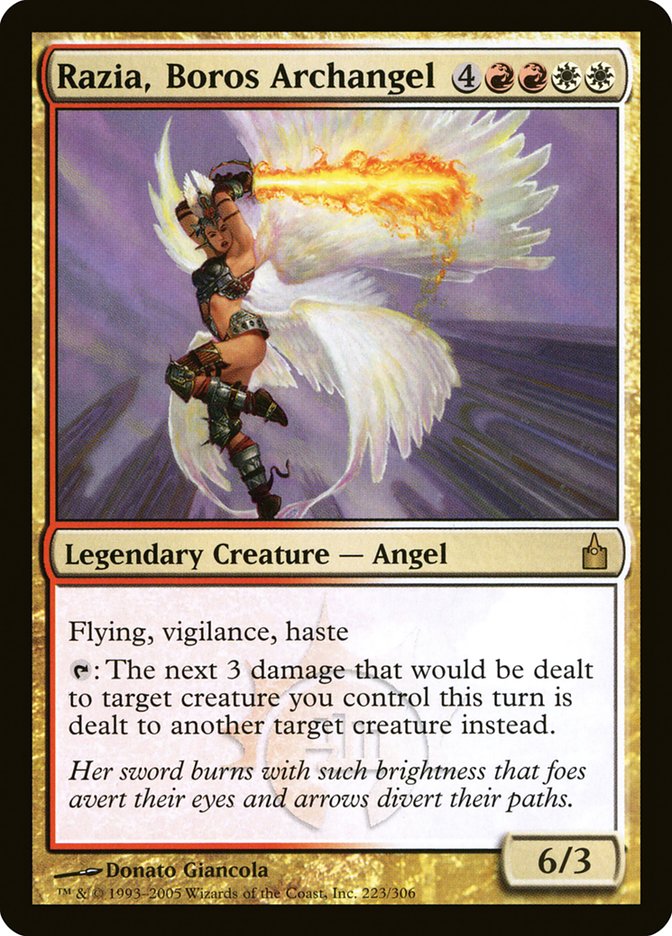 Razia, Boros Archangel [Ravnica: City of Guilds] | Card Citadel