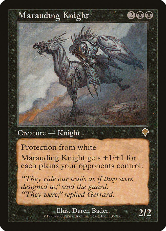 Marauding Knight [Invasion] | Card Citadel
