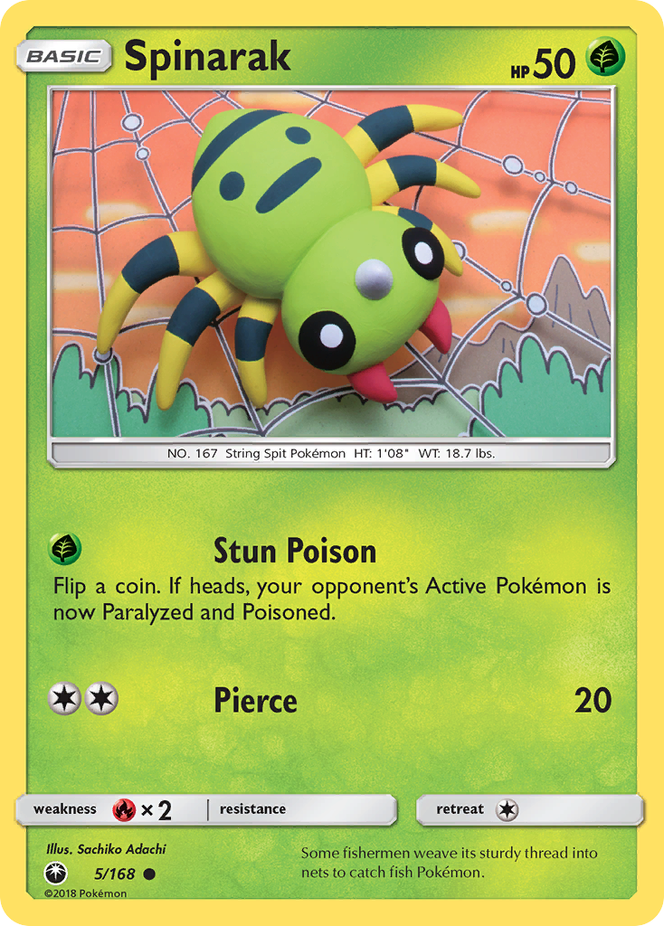 Spinarak (5/168) [Sun & Moon: Celestial Storm] | Card Citadel