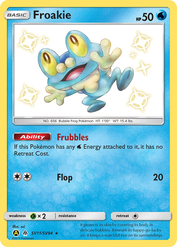 Froakie (SV11/SV94) [Sun & Moon: Hidden Fates - Shiny Vault] | Card Citadel