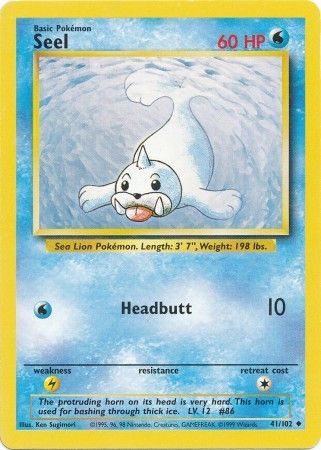 Seel (41/102) [Base Set Unlimited] | Card Citadel