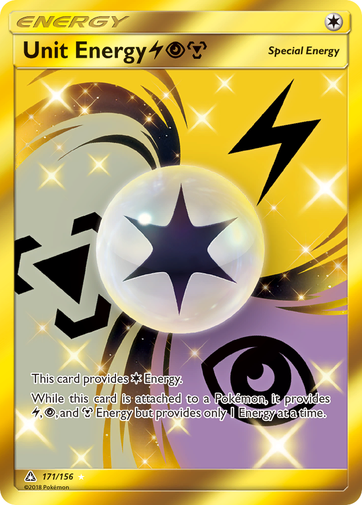 Unit Energy (171/156) (Lightning, Psychic, Metal) [Sun & Moon: Ultra Prism] | Card Citadel