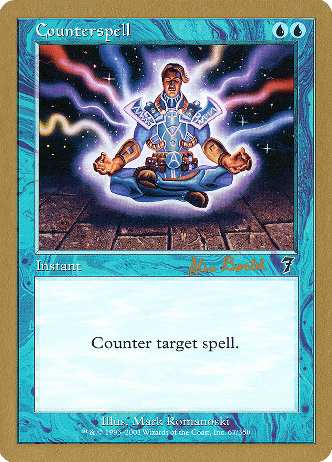 Counterspell (Alex Borteh) (7ED) [World Championship Decks 2001] | Card Citadel