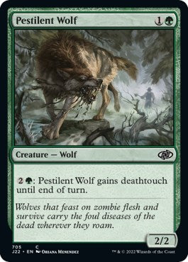 Pestilent Wolf [Jumpstart 2022] | Card Citadel