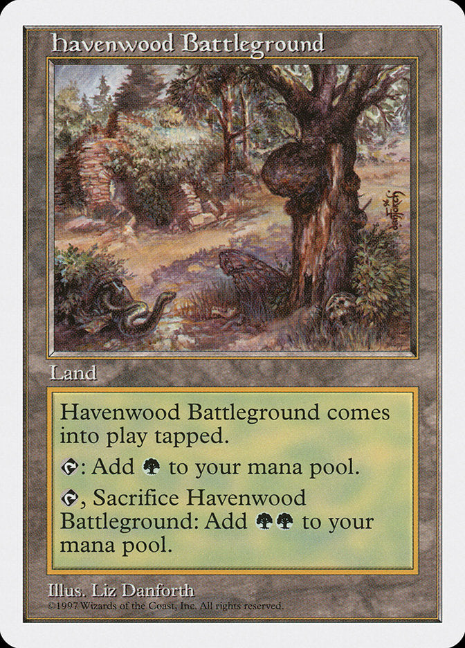 Havenwood Battleground [Fifth Edition] | Card Citadel