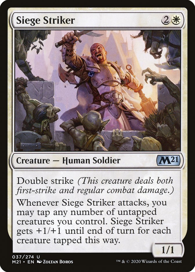 Siege Striker [Core Set 2021] | Card Citadel