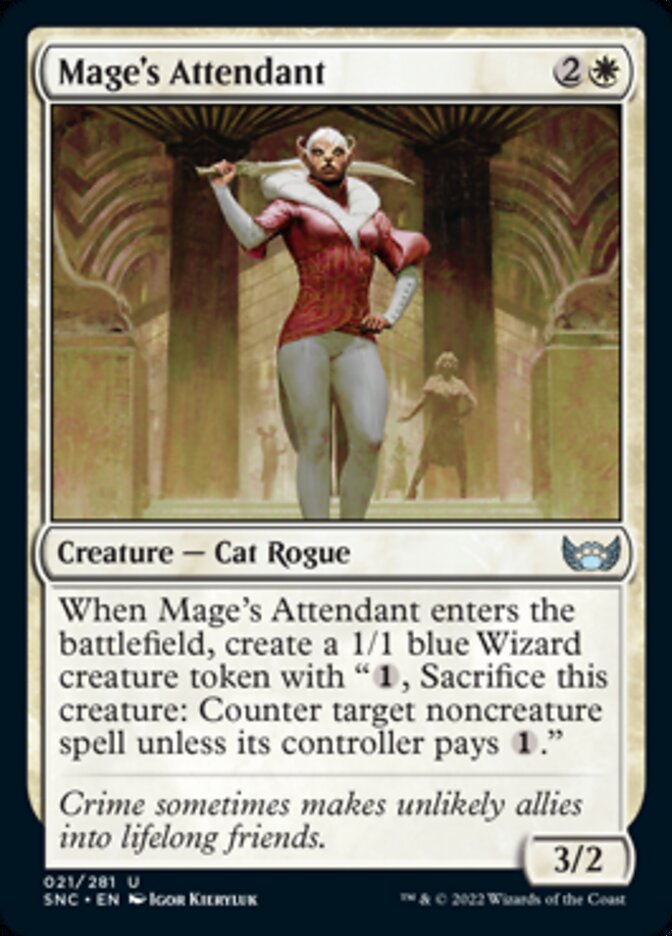 Mage's Attendant [Streets of New Capenna] | Card Citadel