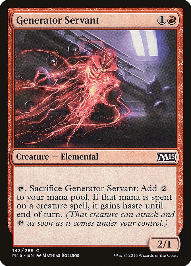 Generator Servant [Magic 2015] | Card Citadel