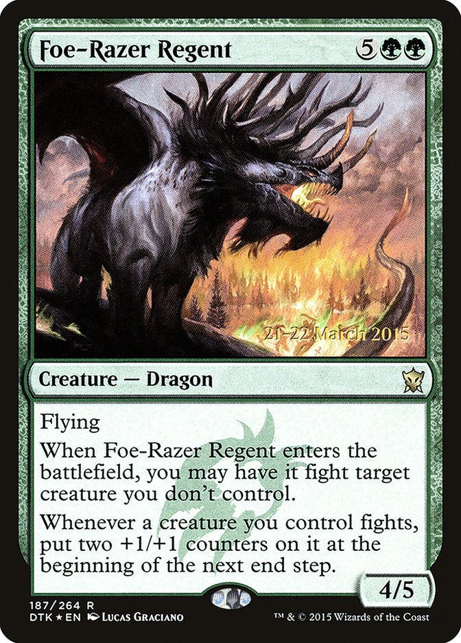 Foe-Razer Regent [Dragons of Tarkir Promos] | Card Citadel