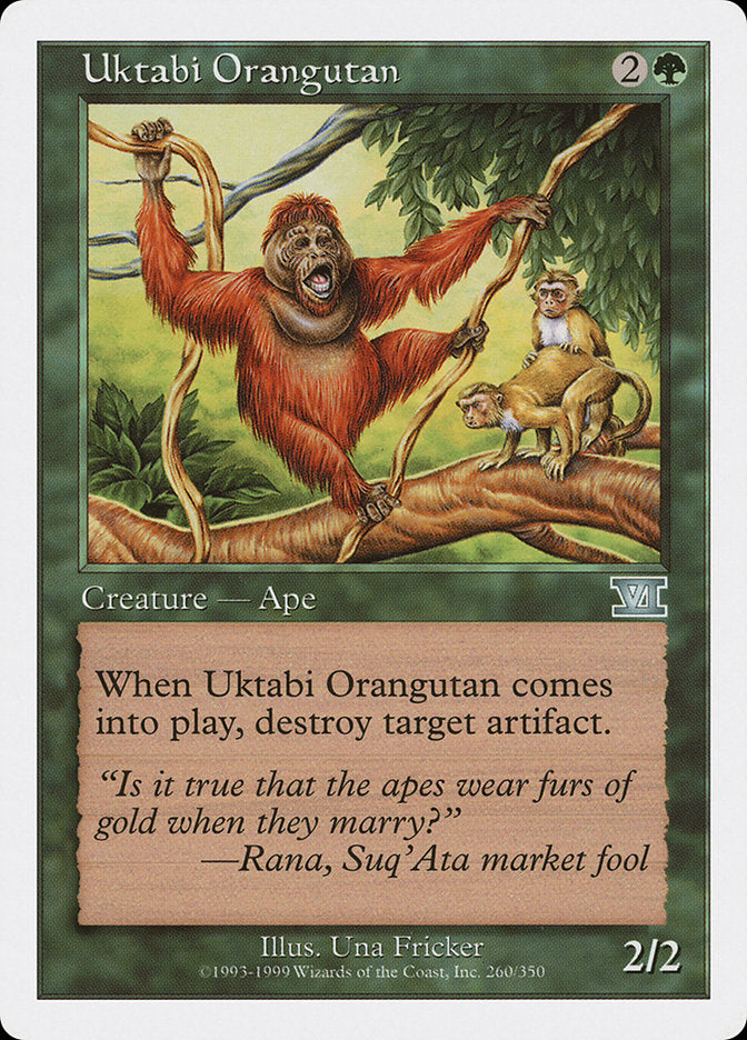 Uktabi Orangutan [Classic Sixth Edition] | Card Citadel