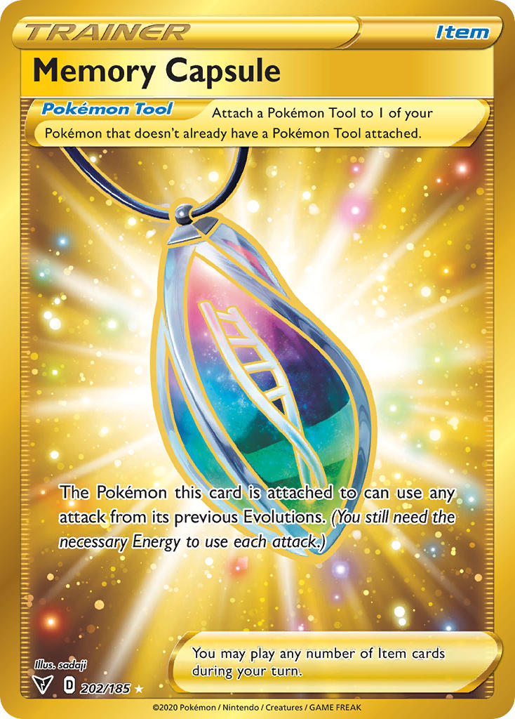 Memory Capsule (202/185) [Sword & Shield: Vivid Voltage] | Card Citadel