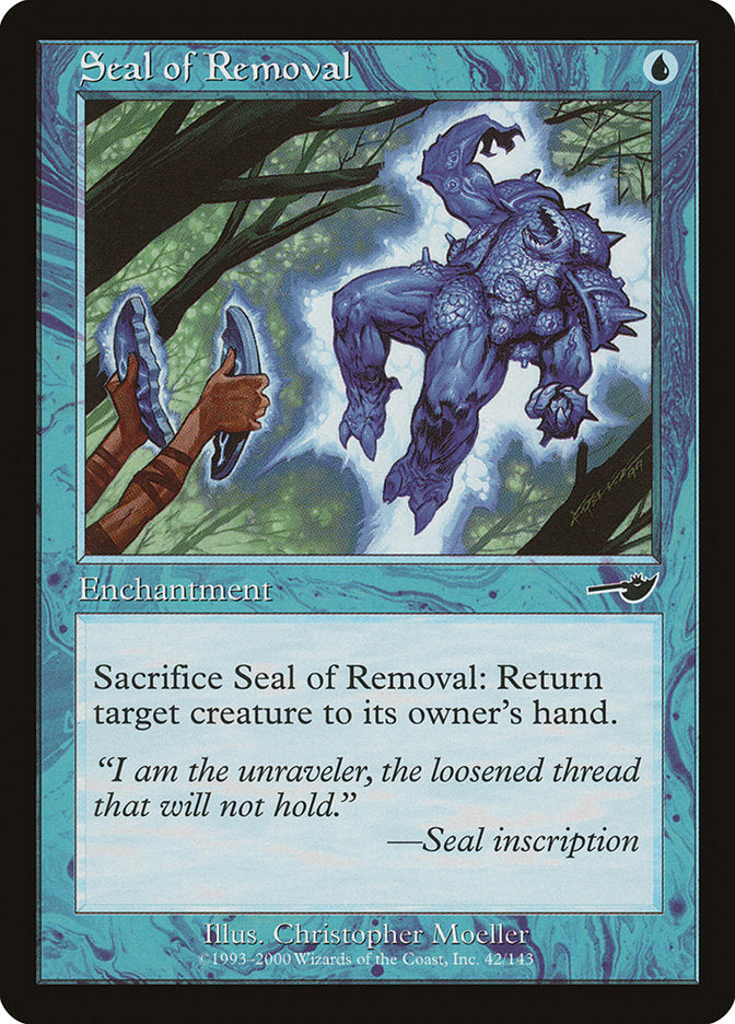 Seal of Removal [Nemesis] | Card Citadel