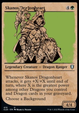 Skanos Dragonheart (Showcase) [Commander Legends: Battle for Baldur's Gate] | Card Citadel