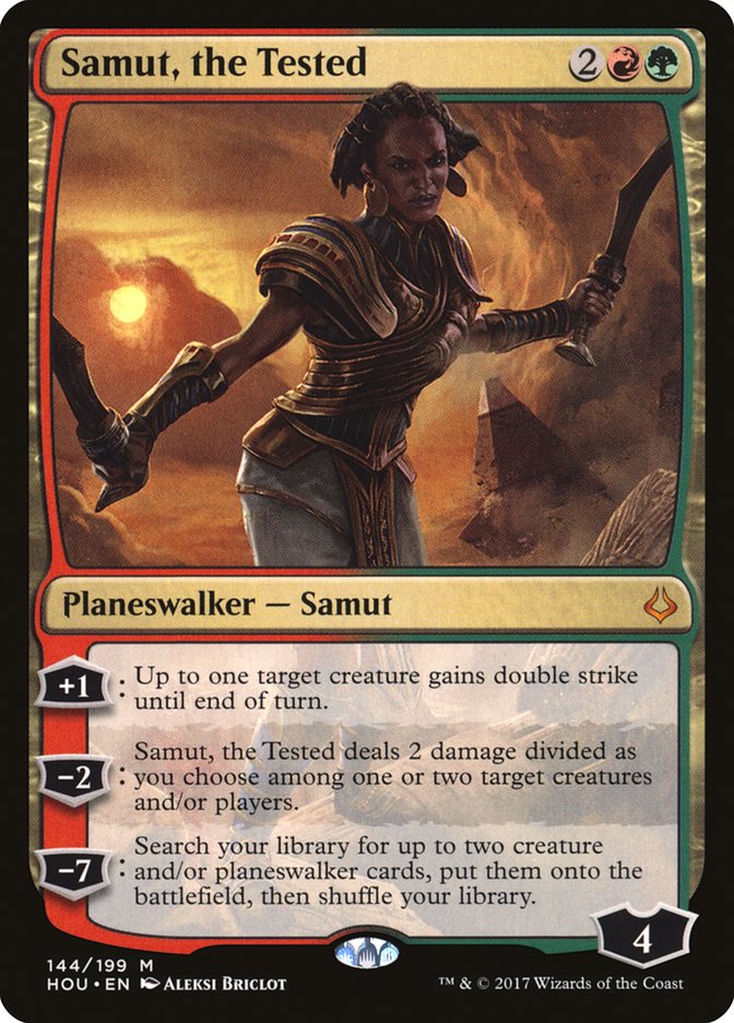 Samut, the Tested [Hour of Devastation] | Card Citadel