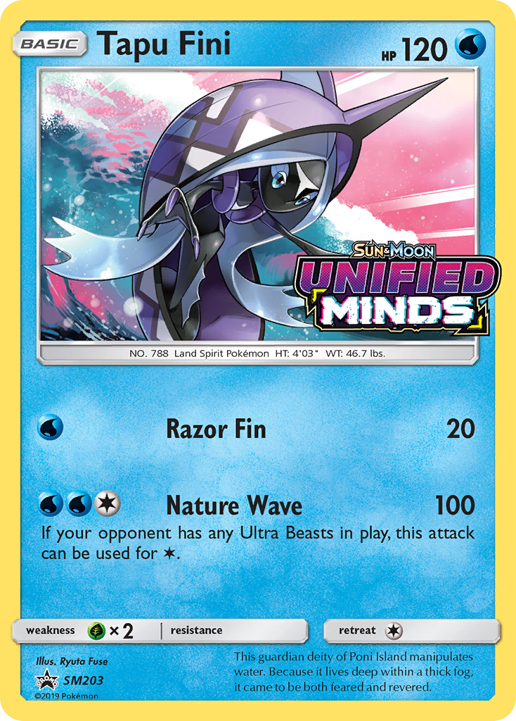 Tapu Fini (SM203) [Sun & Moon: Black Star Promos] | Card Citadel