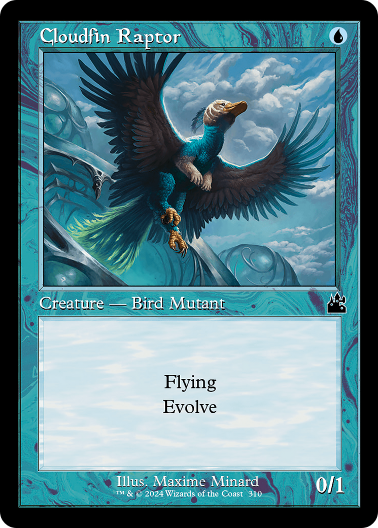 Cloudfin Raptor (Retro Frame) [Ravnica Remastered] | Card Citadel