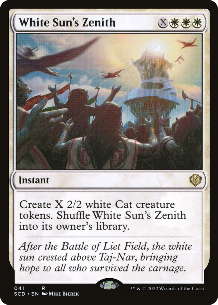 White Sun's Zenith [Starter Commander Decks] | Card Citadel